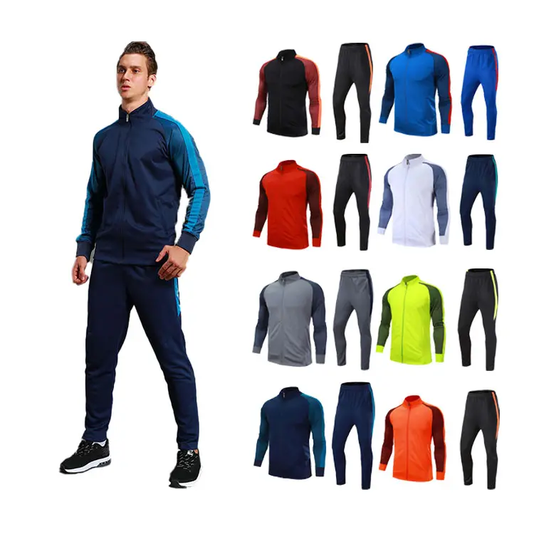 High Quality Custom Tracksuits For Man Branded Training Wear Tracksuits For Men