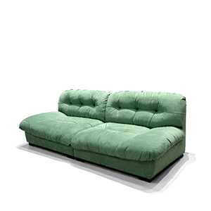 Canapé nuage moderne italien durable avec tissu mat, canapé-lit deux places pour appartement, hôtel et usage commercial - Product Image 6