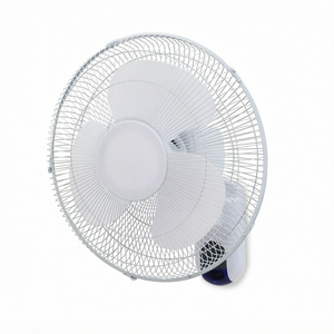 Ventilador de Pared Eléctrico de Plástico AC/DC12V, Oscilante, con Control Remoto y Temporizador, para Uso en Interiores y Exteriores, Gran Venta - Product Image 1