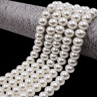 Vente en gros 8x10mm rondelle plein trou perles en vrac pour la fabrication de bijoux lot perles pour bracelets et colliers
