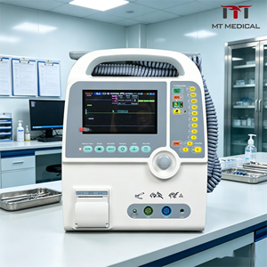 Défibrillateur <span class=keywords><strong>AED</strong></span> multifonctionnel MT MEDICAL, moniteur médical, défibrillation d'urgence pour adultes et enfants - Product Image 2