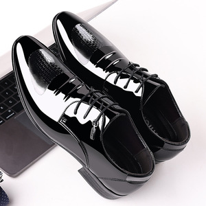<span class=keywords><strong>Scarpe</strong></span> eleganti da uomo in pelle con lacci Oxford stile inglese a punta - Product Image 5