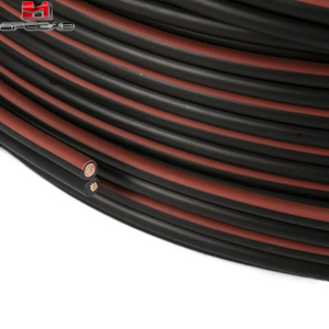 Slim twin core 4mm2 pv <span class=keywords><strong>fil</strong></span> ultra-mince panneaux solaires sur le toit câble cc Australie emballage standard 2x4mm2 TUV certifié - Product Image 6