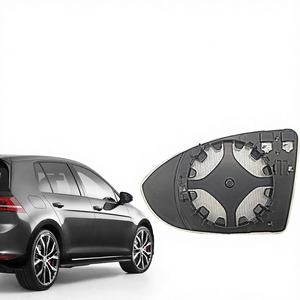 Specchietto Retrovisore Convesso Antiappannamento per VW <span class=keywords><strong>Golf</strong></span> <span class=keywords><strong>7</strong></span>, Argento/Nero 5G0857522 (Sinistro / Destro) - Product Image 1