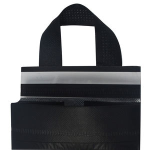 Подгонянная маленькая бутылка вина с теплоизоляцией сумка-холодильник Нетканая сумка для доставки экологически чистая бутылка изолированная сумка для вина - Product Image 3