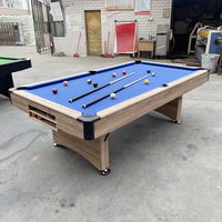 PINJIAN Table de Billard Pliante 7 pieds Nouveau Design, Table de Snooker et Billard d'Intérieur pour Divertissement à Domicile