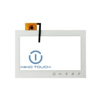 7 Zoll Anti-Fingerabdruck Kapazitives Touchpanel mit Hochhelligkeits-LCD für Digitale Menüs