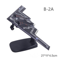 Prix de gros Jouets pour enfants Matériau métallique en alliage Avion de chasse 3D moulé sous pression Modèle d'avion B2/F35/F16 /SU35/F18/SR71/F18/F117