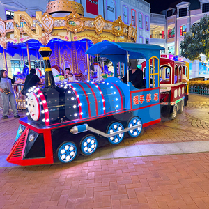 <span class=keywords><strong>Tren</strong></span> Turístico sin Rieles Nova Rides para Paseos Panorámicos, 24 Plazas, para Zoológicos, Parques de Atracciones y Resorts, Venta Directa - Product Image 2