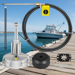 Kit de Cable de Dirección para Barco Vevor, 13 Pies, Eje Cónico 3/4, Herrajes Marinos D0100HRX4SP - Product Image 2