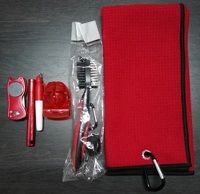 1 ensemble d'accessoires de Golf, brosse de Golf combinée avec outil de 10,5mm, marqueur de revêtement de bille, ensemble