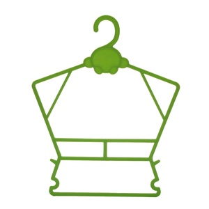Appendiabiti per bambini appendiabiti per vestiti appendiabiti di alta qualità a forma di corpo in plastica con imballaggio personalizzato a iniezione sottile - Product Image 1