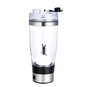 Bouteille de shaker à protéines électrique Connexion magnétique Tasse mélangeuse 16 oz Rechargeable par USB Mélangeur de boissons Gym Fitness Sports Shakes Homme Femme - Product Image 3