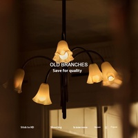 Lámpara de Techo de Estilo Nórdico para Comedor, Lámpara Colgante de Tamaño Mediano para Iluminación Interior, Decoración del Hogar