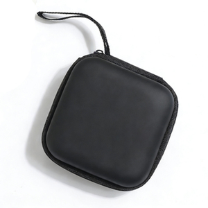 Multi-functional Portable <strong>EVA</strong> Storage Case Custom Logo Zipper <strong>Carrying</strong> <strong>Bag</strong> for Earbuds USB Cable Charger Power Bank Makeup Tools - Product Image 2