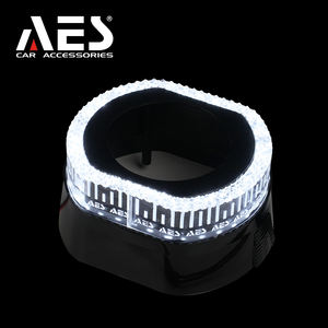 AES M8 2.5 "faro Led decorazione sudario 5D maschera Led faro auto APP RGB copertura di cristallo luce di benvenuto - Product Image 3