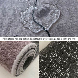 Недорогие, популярные, современные кухонные коврики для пола, мягкие, моющиеся, нескользящие, впитывающие, из полиэстера, безопасные для домашних животных, двусторонние - Product Image 6