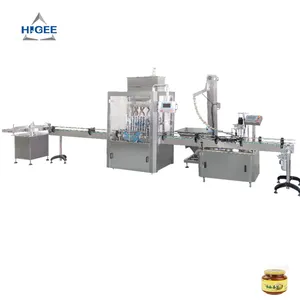 Passie Fruit Jam Vullen Sluitmachine Chili Saus Fles Bottelen Machine Thai Sweet Chili Saus Filler Seamer