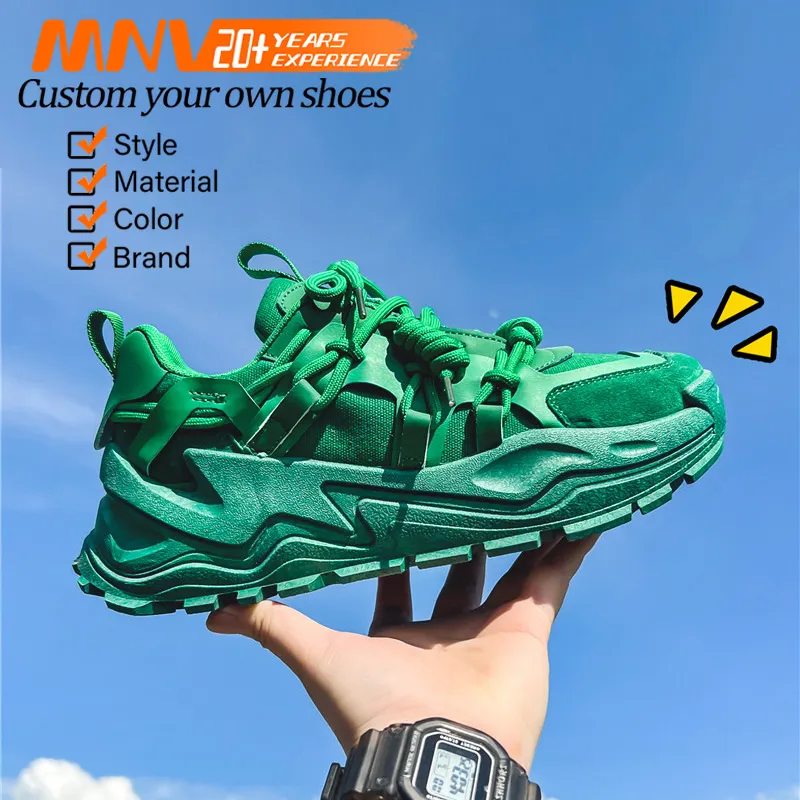 2022 New Fashion Sneaker Men Casual Custom Design Men Chunky Dad Sneaker Shoes With Own Logo