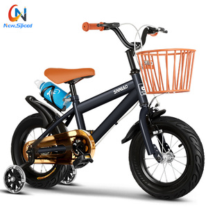 Bicicleta Infantil de Alta Calidad al por Mayor Newspeed Ns-0147 de 12-20 Pulgadas con Dos Asientos, Cuadro de Acero, Frenos de Disco, para Niños de 2 a 13 Años, con Ruedas de Entrenamiento Ns-0147 de Acero - Product Image 2