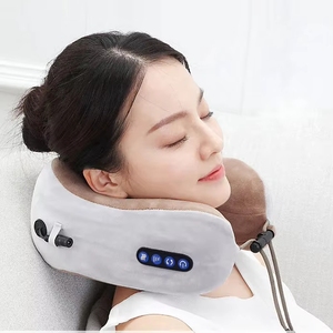 Almohada de Masaje Cervical Inalámbrica Eléctrica Shiatsu 2025, en Forma de U, Inflable, con 3 Modos de Fisioterapia Infrarroja para el Hogar y la Oficina - Product Image 2
