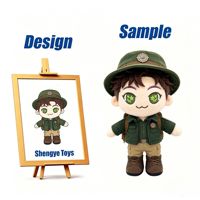 Shengye Chine Usine Professionnelle Personnalisée Figurine en Peluche Brodé Personnage Vétérinaire pour Hôpital Vétérinaire Cadeau