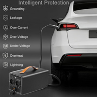 Adaptateur de puissance véhicule-à-charge SWIPOWER 8KW CCS2 EV V2L pour voitures électriques (compatible Tesla)