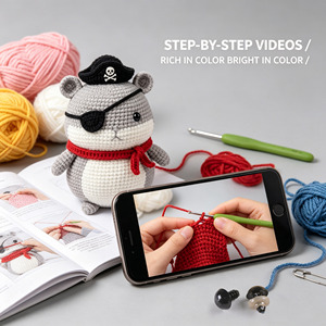 Crochet <strong>Animal</strong> Beginner Crochet Starter Kit Creative Birthday Gifts <strong>for</strong> Adults Kids Popular DIY <strong>Patterns</strong> Crochet <strong>Animals</strong> Kits - Product Image 4