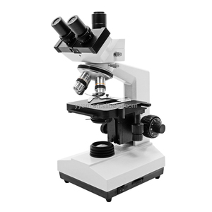 XSP-500SM 双眼鏡ブラジル特殊生物学実験室顕微鏡 LED 光源 40-1600 倍二層プラットフォームデジタル - Product Image 1