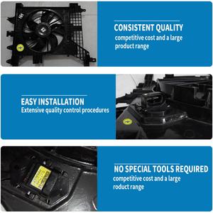 8200880554 214814567R <b>Radiator</b> Cooling Fan for RENAULT <b>DUSTER</b> 10- 1.5dci - Product Image 5