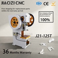 Presse mécanique de poinçonnage J23-10T 12T 16T 25T 40T 63T 80T 100T 125T en stock