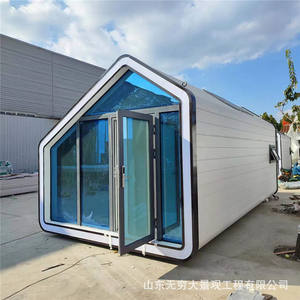 Conception et production à la demande de structure en acier pour hôtel capsule, type entrepôt mobile en acier - Product Image 1