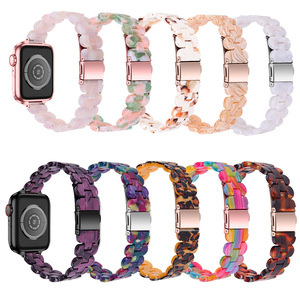 Correa de Reloj de Resina Moderna, Ajustable, de Repuesto para Apple Watch Series S11 S10 S9 <span class=keywords><strong>S8</strong></span>, Correa Deportiva de 45 46 49MM - Product Image 6