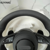 Volant en cuir de haute qualité pour Audi A3 A5 A6 A6l A4 A4l C8 Q5 Q7 Tt Rs3 Rs4 Rs5 S4 S5 B8 B8.5 B9 Volant de voiture