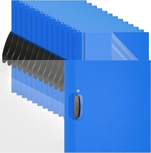Thư mục báo cáo trong suốt, thư mục nhựa, thư mục bỏ túi giấy A4, được sử dụng cho tài liệu kinh doanh văn phòng trường học, thư mục - Product Image 3