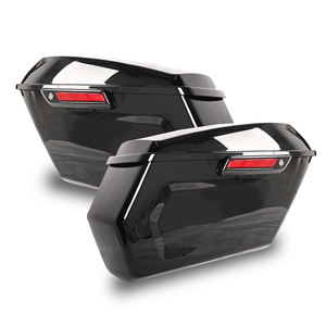 Borse Laterali Bagger Performance Stile Chopped per Harley Davidson Road King Street Glide Touring 2014-2023 Nuove - Product Image 3