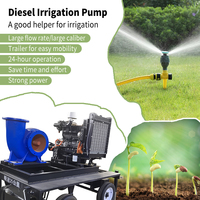 Machine centrifuge de pompe à eau agricole d'irrigation de 20 hp 4 pouces pompe à eau de moteur diesel de 35hp