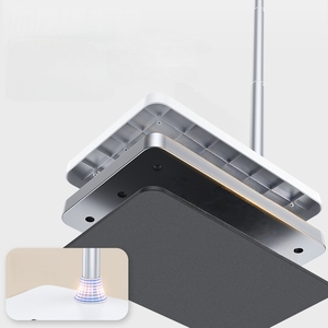 Support de <span class=keywords><strong>téléphone</strong></span> <span class=keywords><strong>flexible</strong></span> sur pied pour enregistrement de vidéos culinaires, <span class=keywords><strong>trépied</strong></span> de sol réglable pour lecture de tablettes au chevet - Product Image 6
