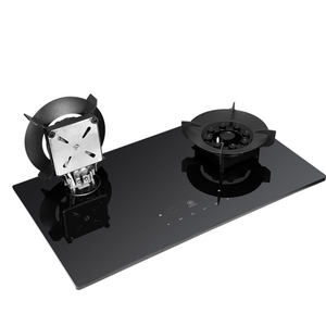 Bếp gas 2 lò đốt có hẹn giờ thông minh, mặt bếp kính, sử dụng pin, thích hợp cho xe RV và nhà bếp ngoài trời - Product Image 4