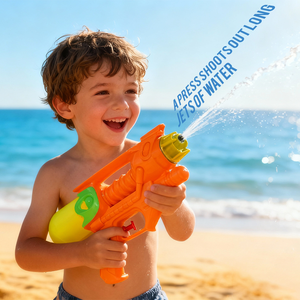 ชุดปืนฉีดน้ำสำหรับเด็ก ของเล่นแข่งขันยิงกันกลางแจ้ง เพื่อความสนุกสนาน - Product Image 5