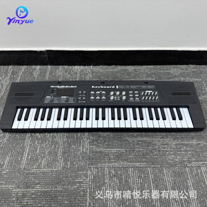 Yinyue 54-key Electronic Keyboard With <b>Microphone</b> And Usb For Children Music Beginner Instrument - Product Image 5