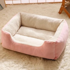 Venta al por mayor Camas grandes para perros Invierno Cálido Nido de pana Gato Camas para perros de lujo - Product Image 4