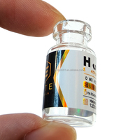 Étiquette de flacon autocollante OEM VS-104, étiquette de flacon personnalisée, vente chaude, étiquette et boîte pour flacon de 10 ml