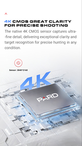 กล้องมองกลางวันและกลางคืน NV008SP3 เซ็นเซอร์ 4K CMOS พร้อมอินฟราเรดแบบถอดได้ ระยะ 1000 ม. พร้อมเครื่องคำนวณระยะทาง เซ็นเซอร์ 4K CMOS ให้ความละเอียดสูง - Product Image 5