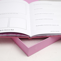 Boîte à souvenirs sportive personnalisée avec logo, coffret cadeau pour équipe de jeunes, journal