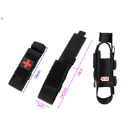 Sac tactique de premiers secours avec lampe torche, sac médical pratique pour extérieur, sac de rangement pour garrot et ciseaux, sac portable à suspendre