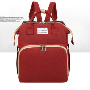 Nouveau sac de couchage pliable unisexe tendance pour bébés sac à <span class=keywords><strong>dos</strong></span> souple design élégant pour mamans doublure imperméable en nylon <span class=keywords><strong>fermeture</strong></span> à glissière lettre - Product Image 3