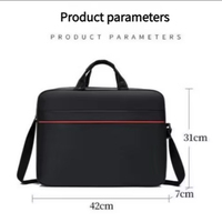 Vente en gros d'usine de sacoche pour ordinateur portable professionnel Sac à bandoulière léger avec logo imprimé personnalisé Sacoche protectrice pour ordinateur portable avec sangle