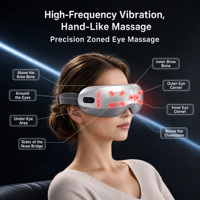 Masseur oculaire intelligent visuel à pression d'air et pétrissage, masque de sommeil pour améliorer le sommeil et la relaxation, cadeau pour femmes et hommes