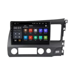 ZYC Radio Âm Thanh Nổi Trên Xe Hơi Android 11 Cho Honda Civic 8 2005 - 2012 Máy Phát Video Đa Phương Tiện Định Vị GPS 2 Din 4G Âm Thanh WiFi DVD